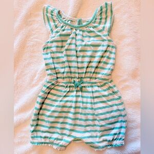 2016 Baby GAP Flutter Tank Striped Romper - 18/24 Months